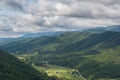 View from Seneca Rocks in West Virginia