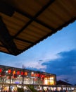 View of Senen Market Station, Jakarta, Indonesia