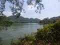 A view from Sengulam Dam in Idukki kerala India