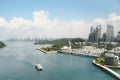 View of Sentosa Island Singapore