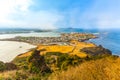 View from Seongsan Ilchulbong moutain in Jeju Island, South Korea