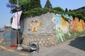 View of Seoul Ihwa Mural Village