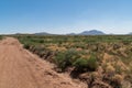 The view from Separ road, southwest New Mexico. Royalty Free Stock Photo