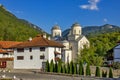 View of the Serbian Orthodox monastery near Prijepolje, Serbia Royalty Free Stock Photo