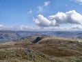 View from Sergeant Man to Windermere, Lake District Royalty Free Stock Photo