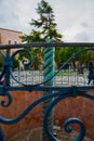 View of Serpent Column, Three-headed Serpent or Serpentine Column in ancient Hippodrome near Sultanahmet, Istanbul, Turkey