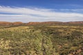 A view from Serpentine Gorge viewing point of West MacDonnell National Park in Northern Territory, Australia.