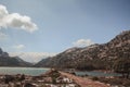 View of Serra de Tramuntana and Embassament de Cuber in Mallorca, Spain