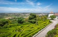 View from Seteais Palace / PalÃÂ¡cio de Seteais in Sintra, Portugal. Royalty Free Stock Photo