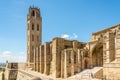 View at the Seu Vella Cathedral in Lleida - Spain Royalty Free Stock Photo