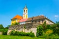View of a seven chapel in the hungarian city Vac...IMAGE Royalty Free Stock Photo