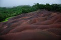 Seven coloured Earths Geo Park on Mauritius Royalty Free Stock Photo