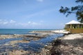 Grand Cayman Seven Mile Beach Rocky Shore Royalty Free Stock Photo