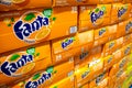 Fanta orange Royalty Free Stock Photo