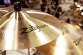 Zildjian cymbals Royalty Free Stock Photo