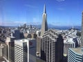 SAN FRANCISCO VIEW FROM DOWNTOWN