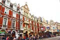 Shaftesbury Avenue view London UK Royalty Free Stock Photo