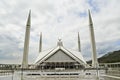 Shah Faisal Mosque Islamabad Royalty Free Stock Photo