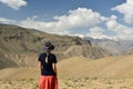 View on the Shakhdara valley alternative path to the Pamir Highway, Tajikistan