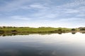 Bright cloudy view on the Shannon estuary