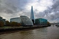 A view of the Shard across the river Thames