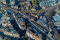 View from the shard down to borough market and sothark Royalty Free Stock Photo