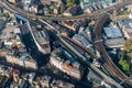 View from the shard down to borough market and sothark Royalty Free Stock Photo