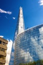 View of the Shard, the tallest London skyscraper