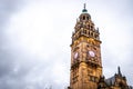 View of Sheffield City Council and Sheffield town hall in autumn Royalty Free Stock Photo