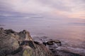 View of Shell Beach at Sunset