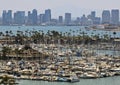 A View of Shelter Island and Downtown San Diego from Point Loma