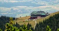 Mountain shelter Strzecha Akademicka in Sudetes.