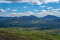 View of Shenandoah Valley and Allegheny Mountains Royalty Free Stock Photo