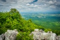 View of the Shenandoah Valley and Blue Ridge Mountains from the Royalty Free Stock Photo