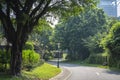 View of the Shenzhen International Garden and Flower Expo Park Royalty Free Stock Photo