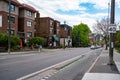 View of Sherbourne Street. Royalty Free Stock Photo
