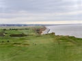 View of Sheringham Golf Course. Royalty Free Stock Photo