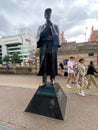 A view of the Sherlock Holmes Statue
