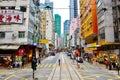 View of Sheung Wan, Hong Kong Royalty Free Stock Photo