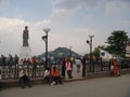 A view of Shimla, the capital city of Himachal Pradesh, India