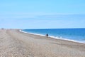 Shingle Beach and North Sea at Cley-next-the-Sea, Norfolk, England