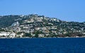 View from the ship to the bay of Acapulco in Mexico