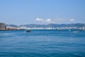 View from the ship to the bay of Acapulco in Mexico