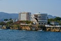 View from the ship to the bay of Acapulco in Mexico