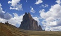 A View Of Shiprock In New Mexico