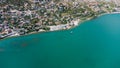 View of Shkoder lake, Albania Royalty Free Stock Photo
