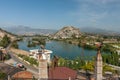 View at Shkodra city Royalty Free Stock Photo