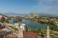 View at Shkodra city Royalty Free Stock Photo