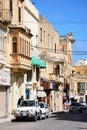Shopping street, Victoria, Gozo.