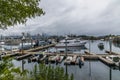 A view from the shore across the harbor in Sitka, Alaska